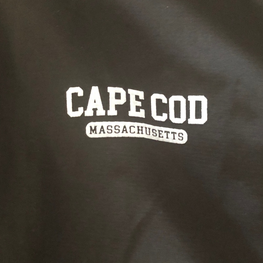 Men's Cape Cod Massachusetts Zip-Front Jacket - Picture 3 of 7